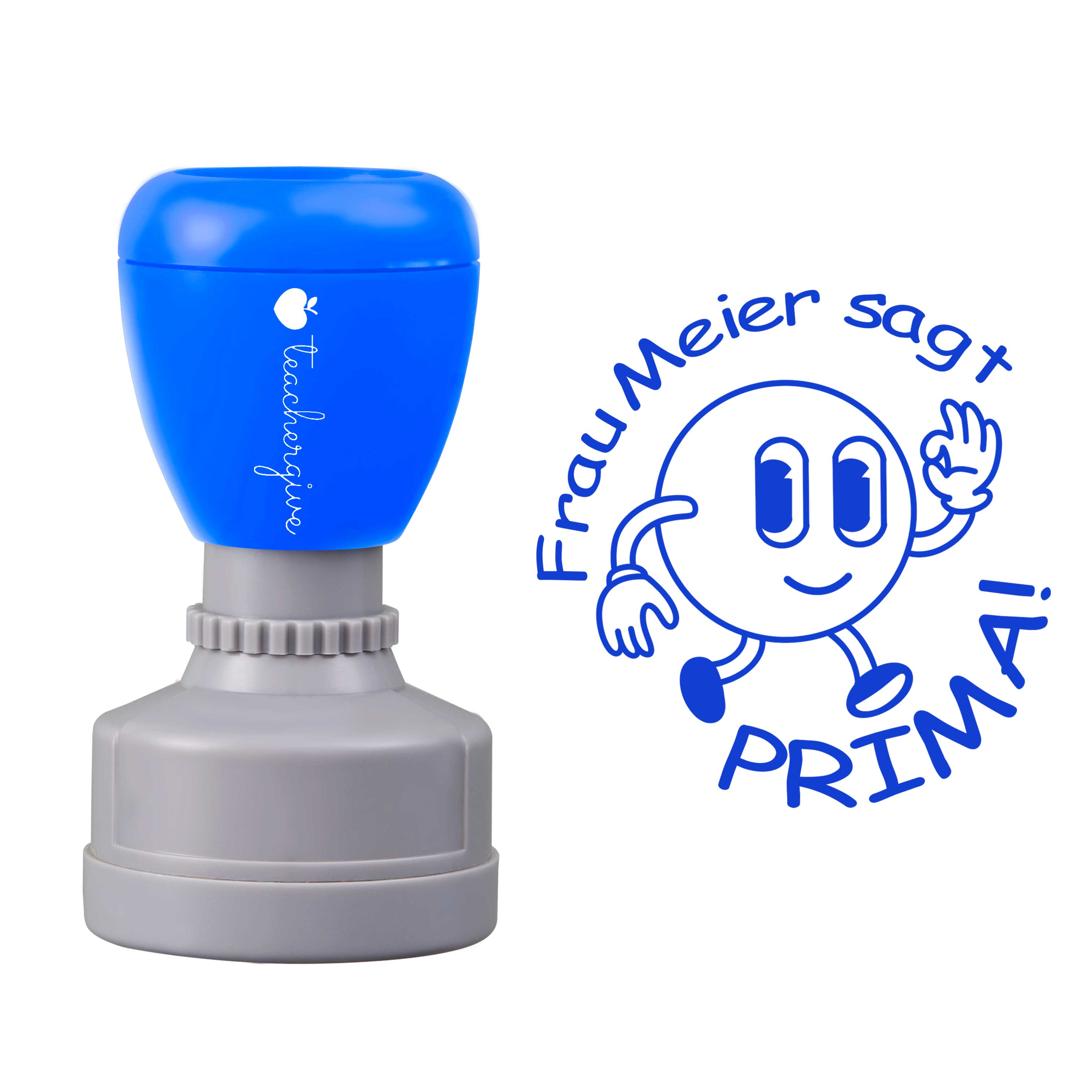 Personalisiert Prima Lehrer Stempel