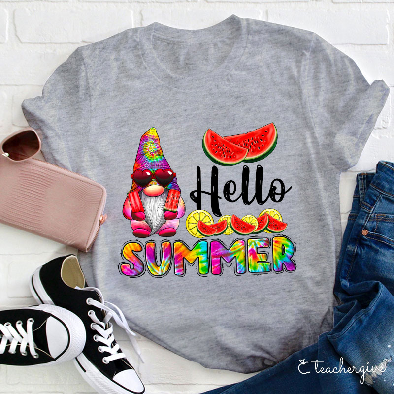 Hello Summer Cute Little Image T-Shirt