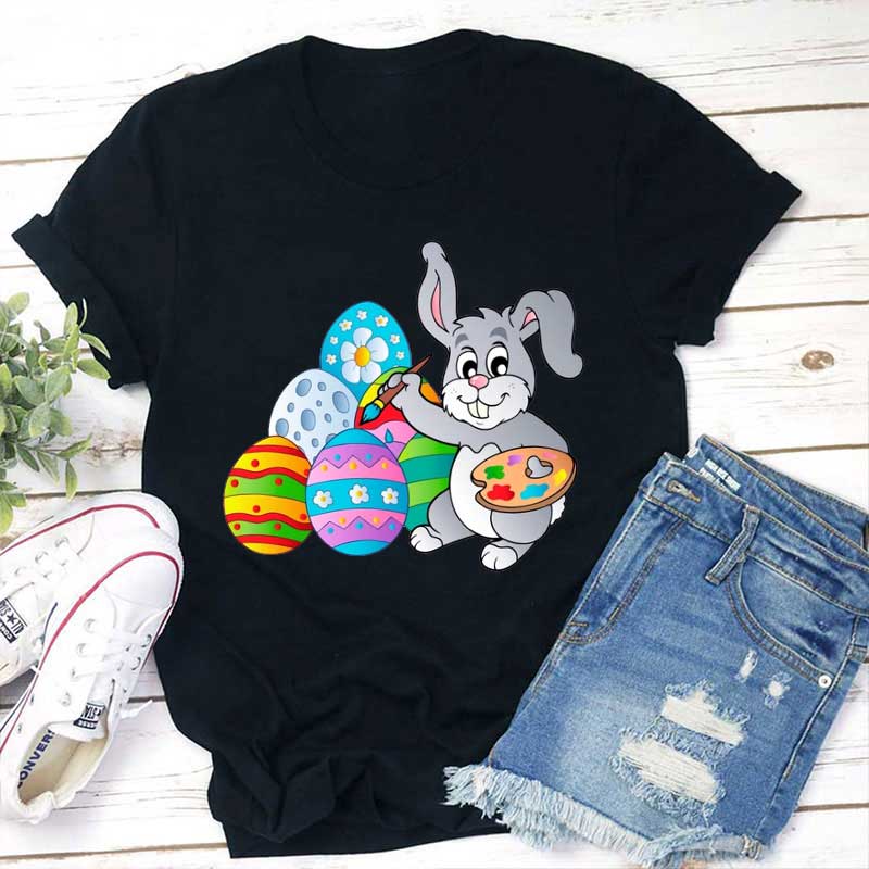 Kunst Ostern Eier Lehrer T-Shirt