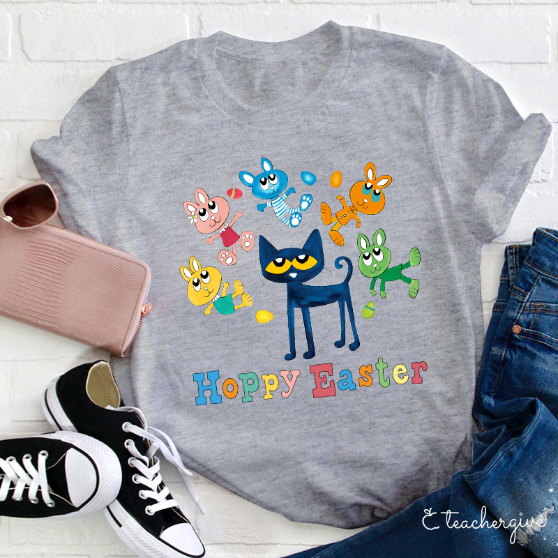 Hoppy Easter Teacher T-Shirt