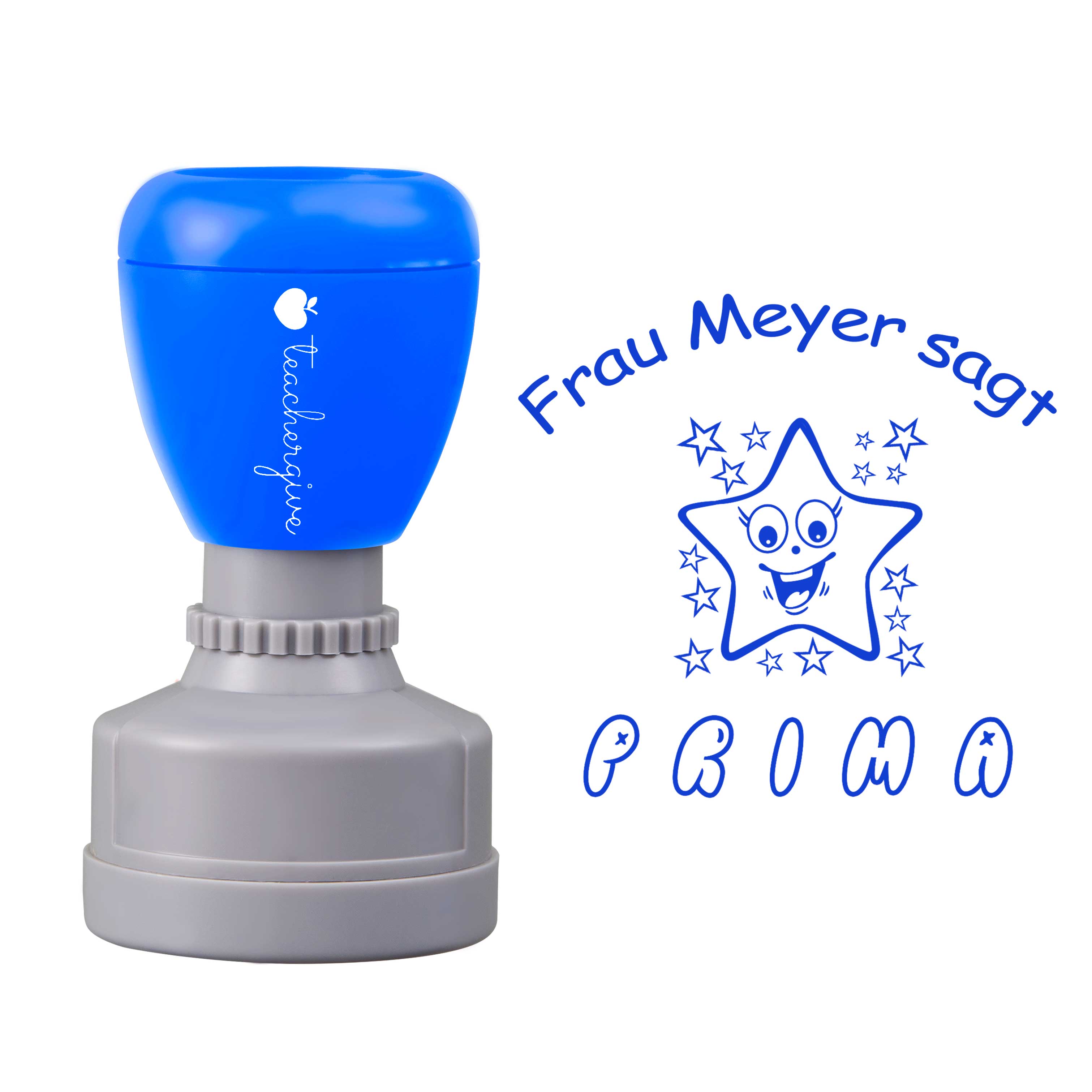 Personalisiert Sagt Prima Lehrer Stempel