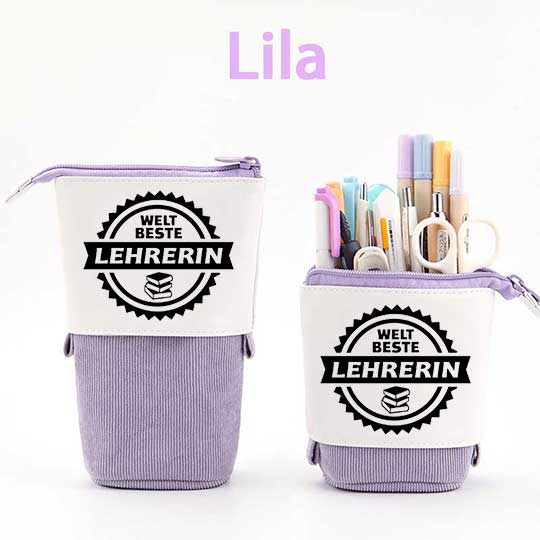 Welt beste Lehrerin Federmäppchen Mäppchen