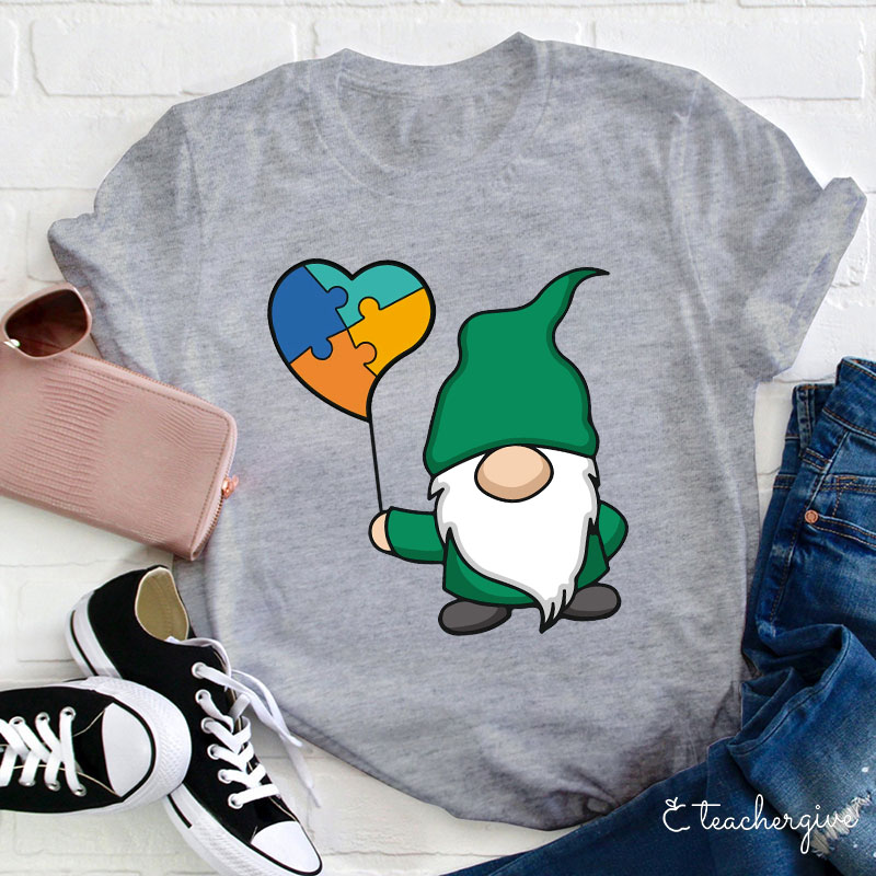 SLP Balloon Gnome Teacher T-Shirt