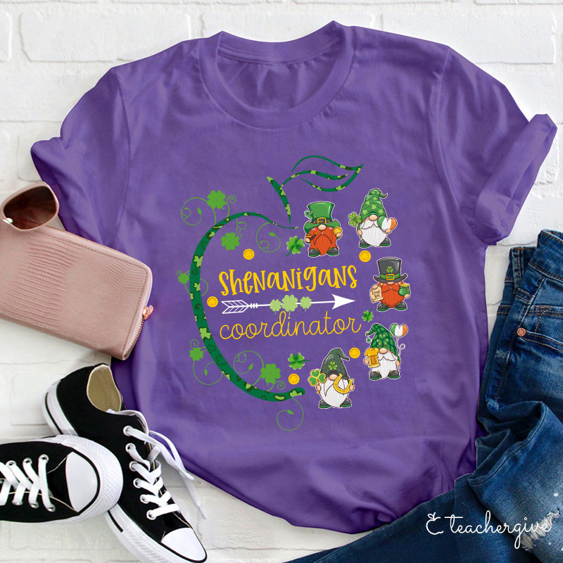 Shenanigans Coordinator Teacher T-Shirt