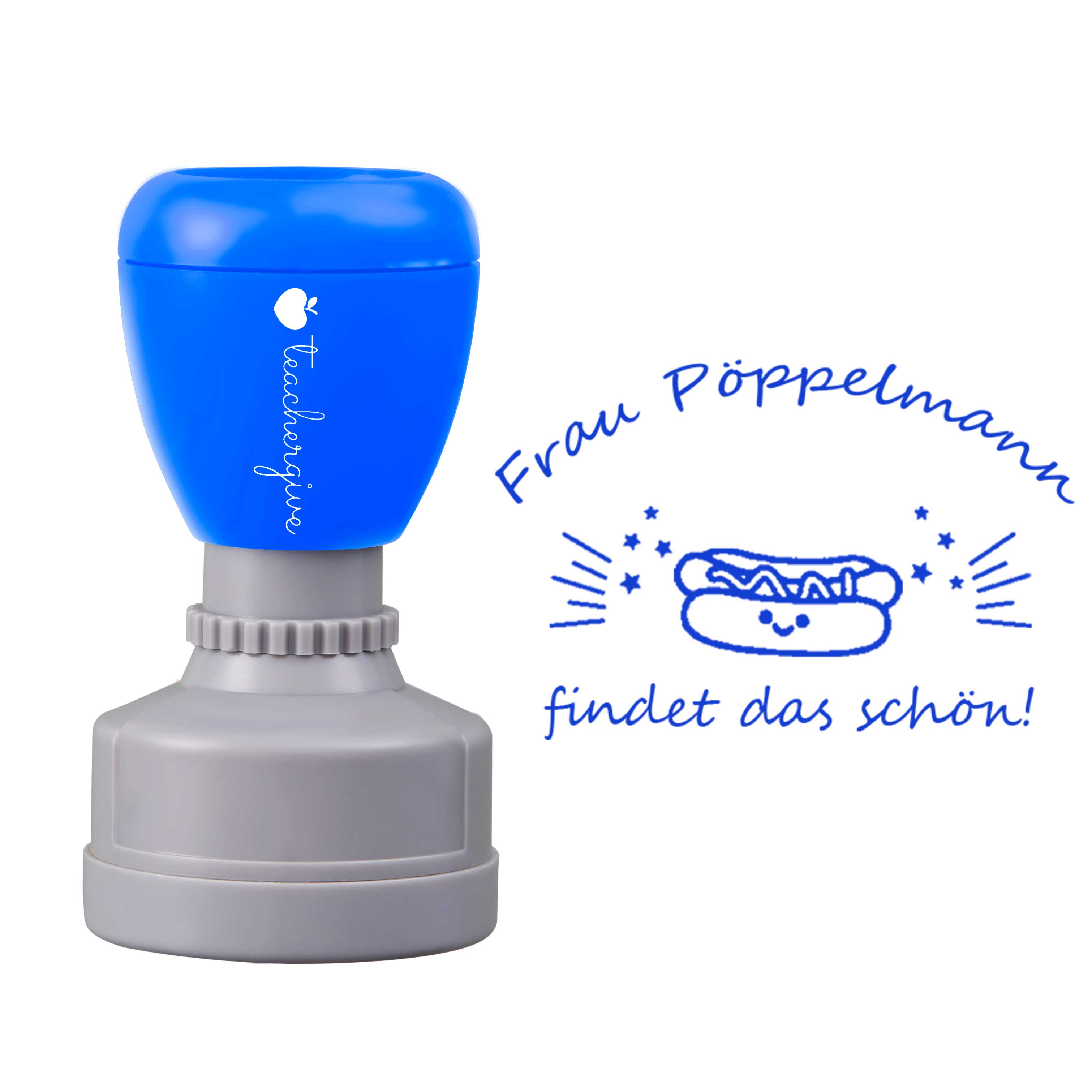 Personalisiert Findet Das Schön Lehrer Stempel