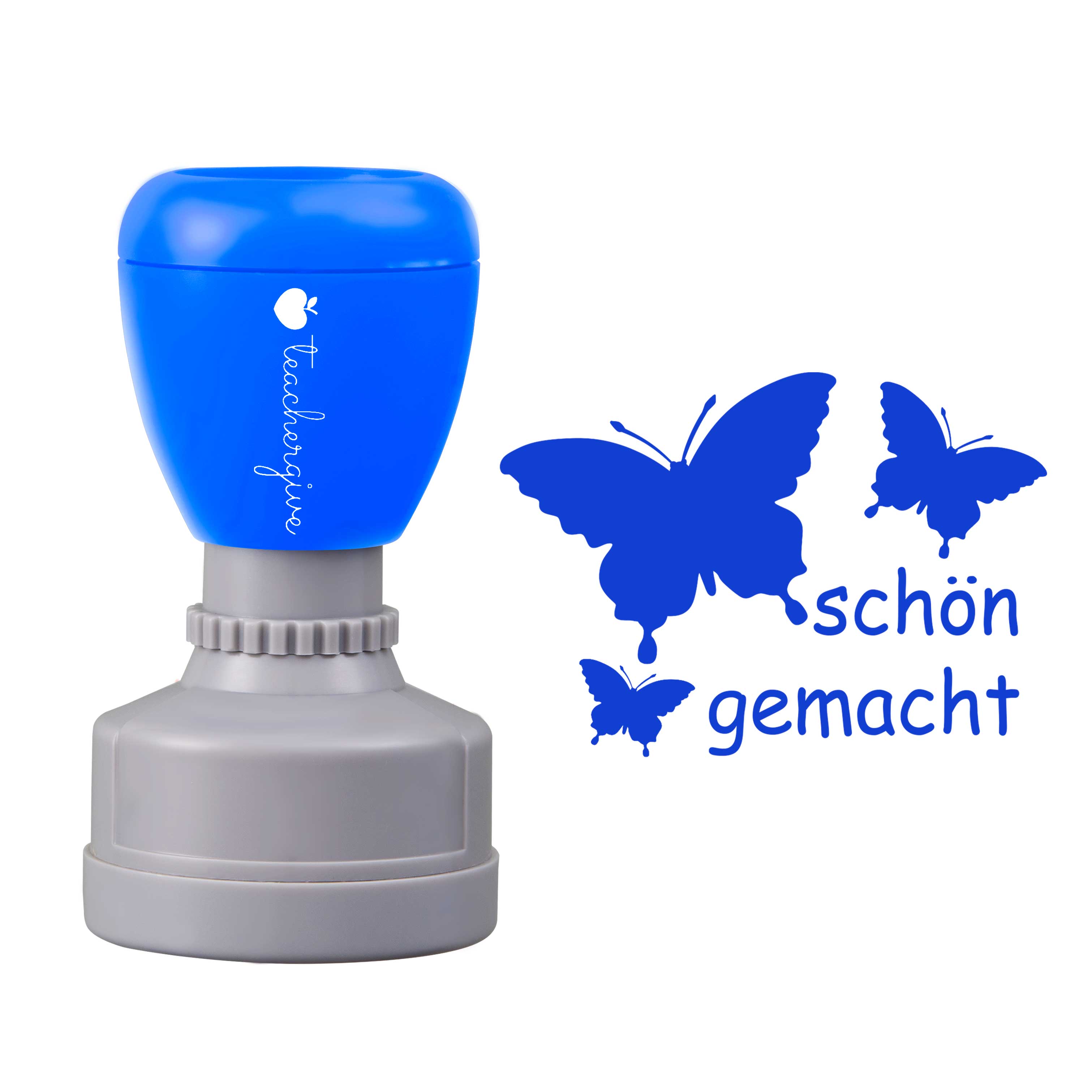 Schön gemacht Lehrer Stempel