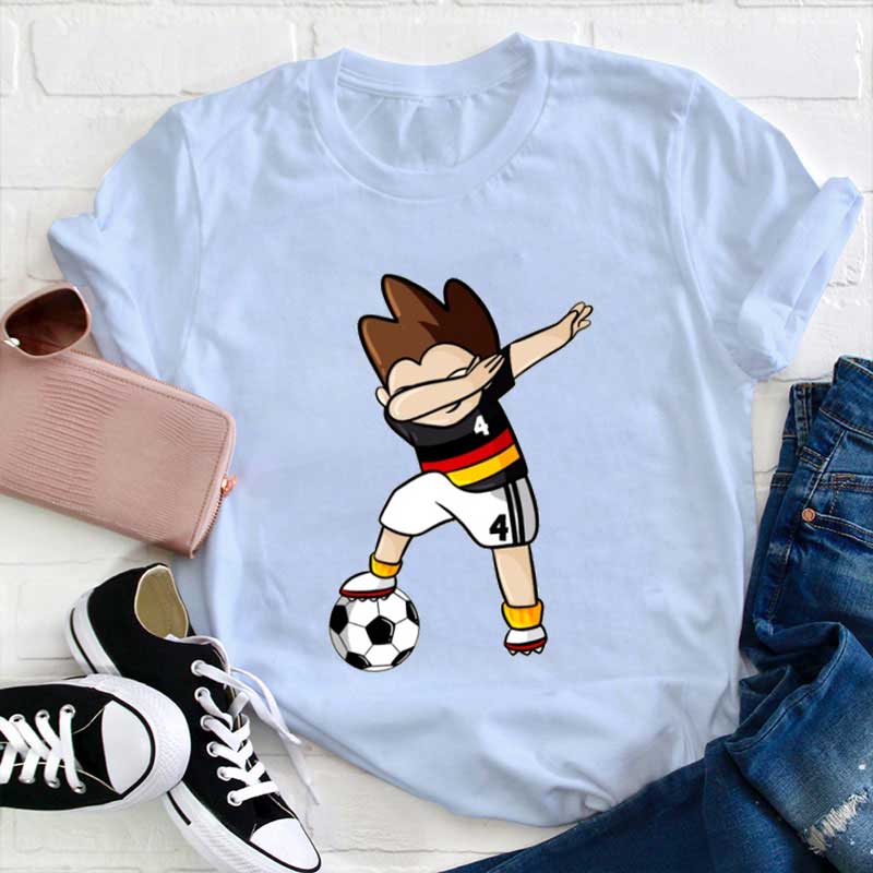 Fußball Junge Sehr Cool Lehrer T-Shirt