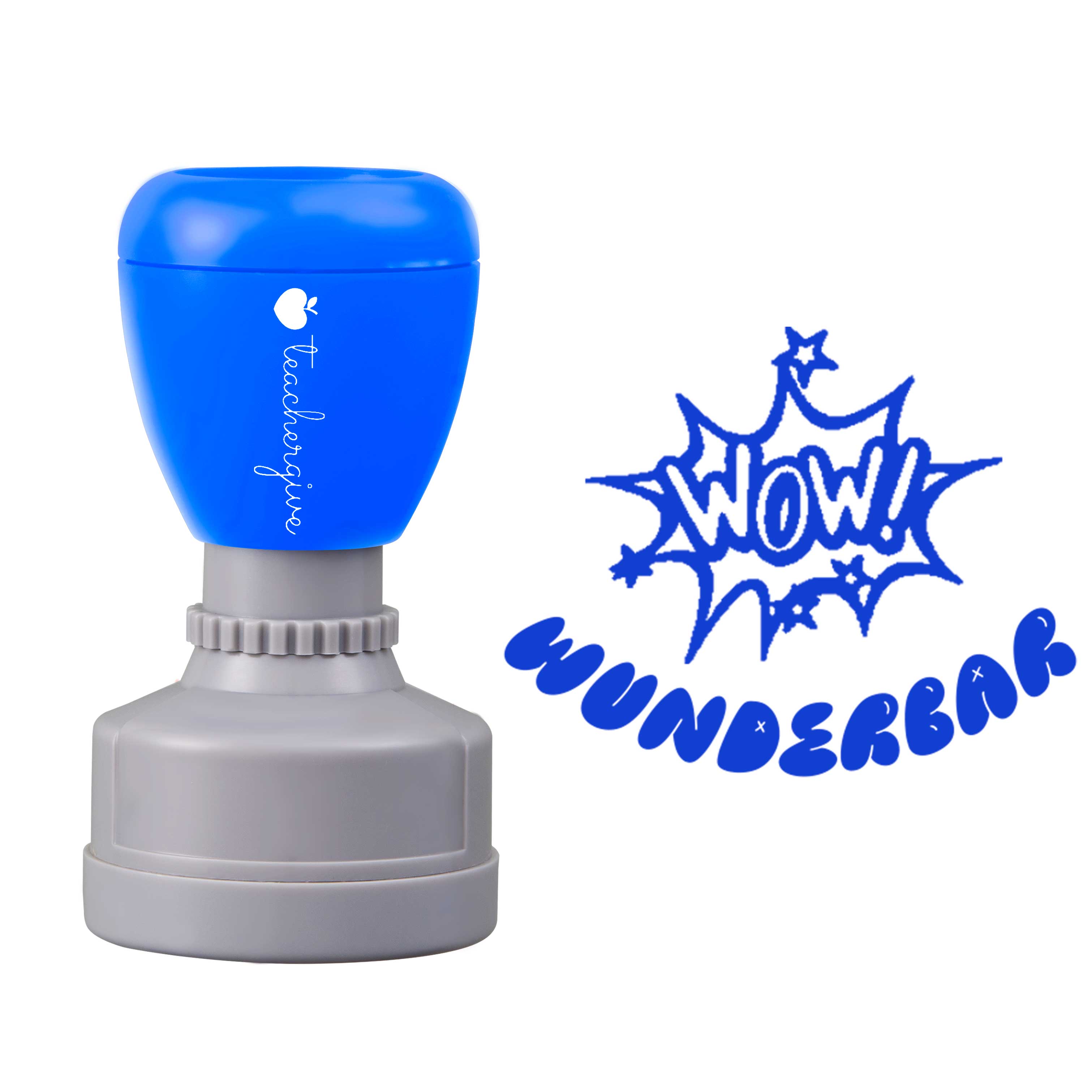 Wow Wunderbar Lehrer Stempel
