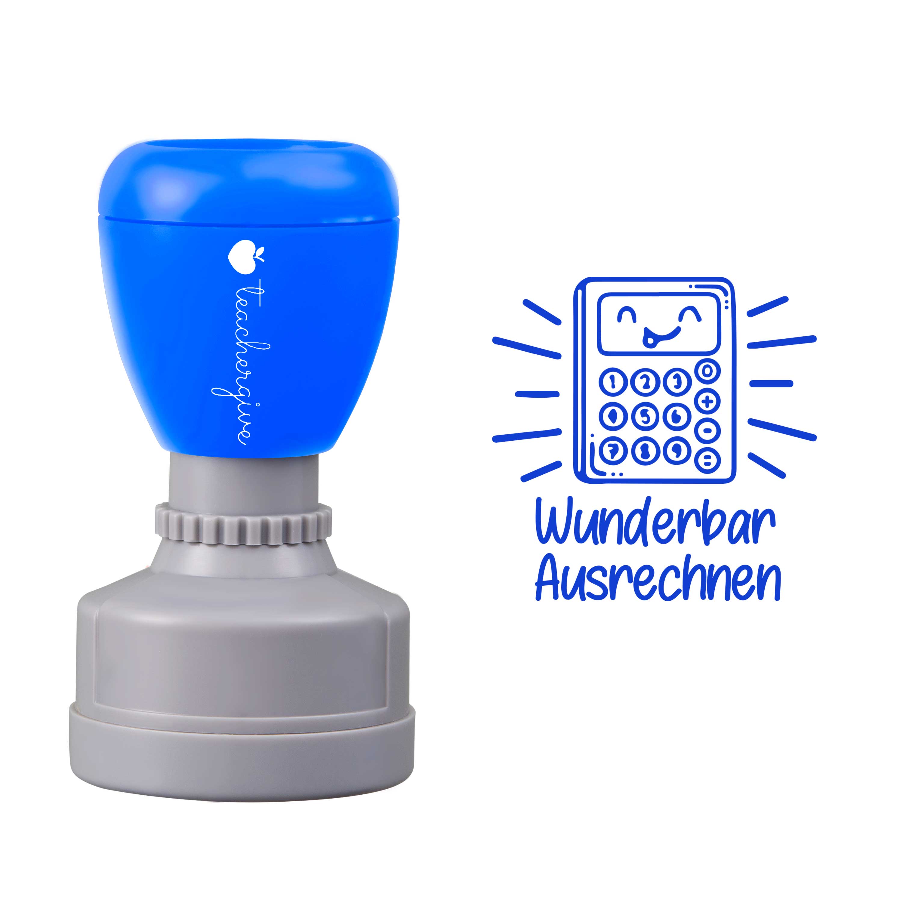 Wunderbar Ausrechnen Lehrer Stempel