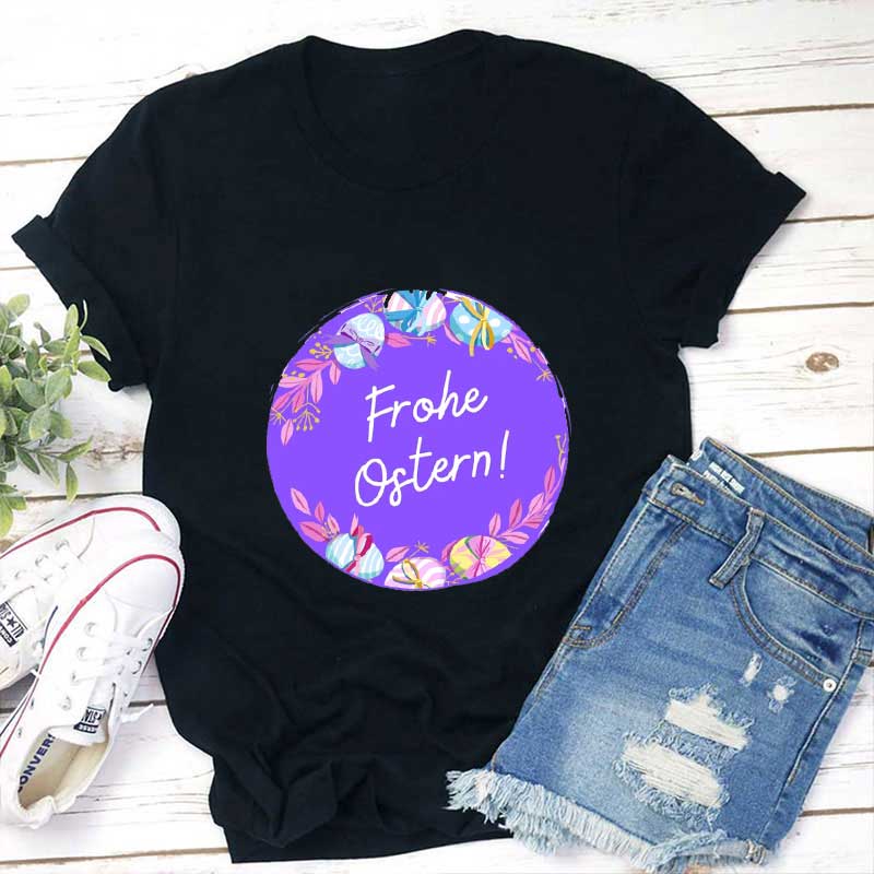 Frohe Ostern Lehrer T-Shirt