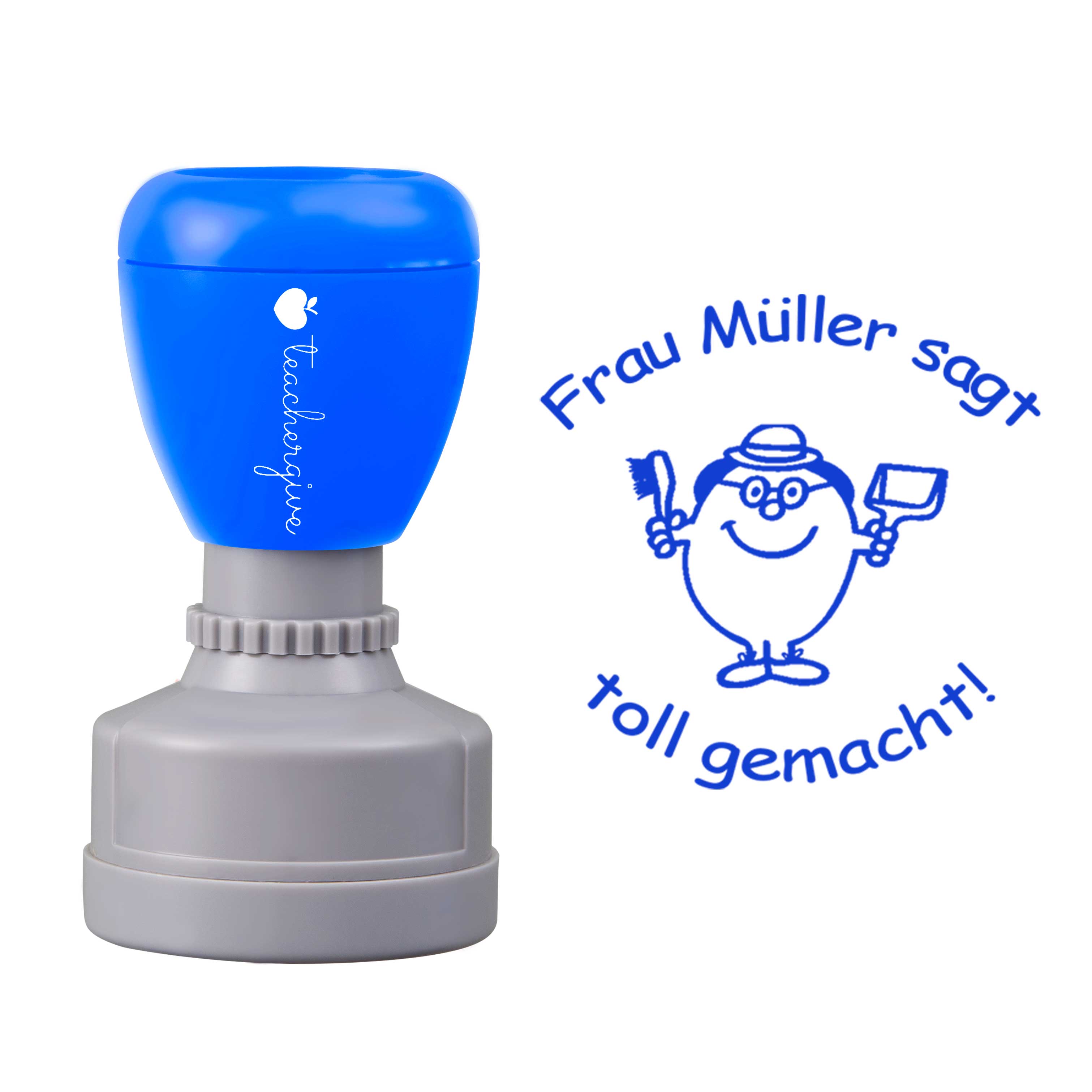 Personalisiert toll gemacht Lehrer Stempel