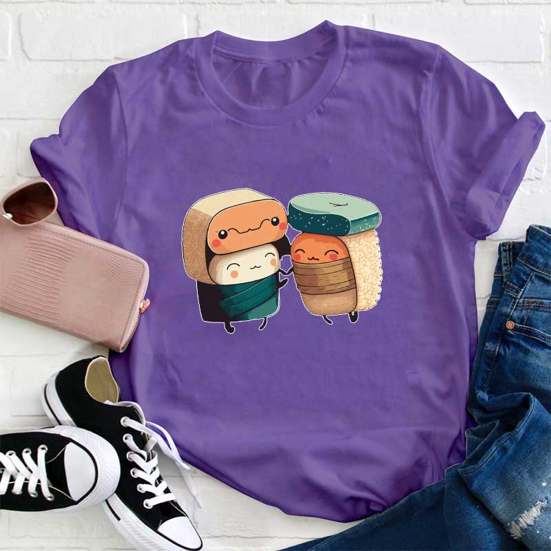 Liebe Kuchen Valentinstag Lehrer T-Shirt