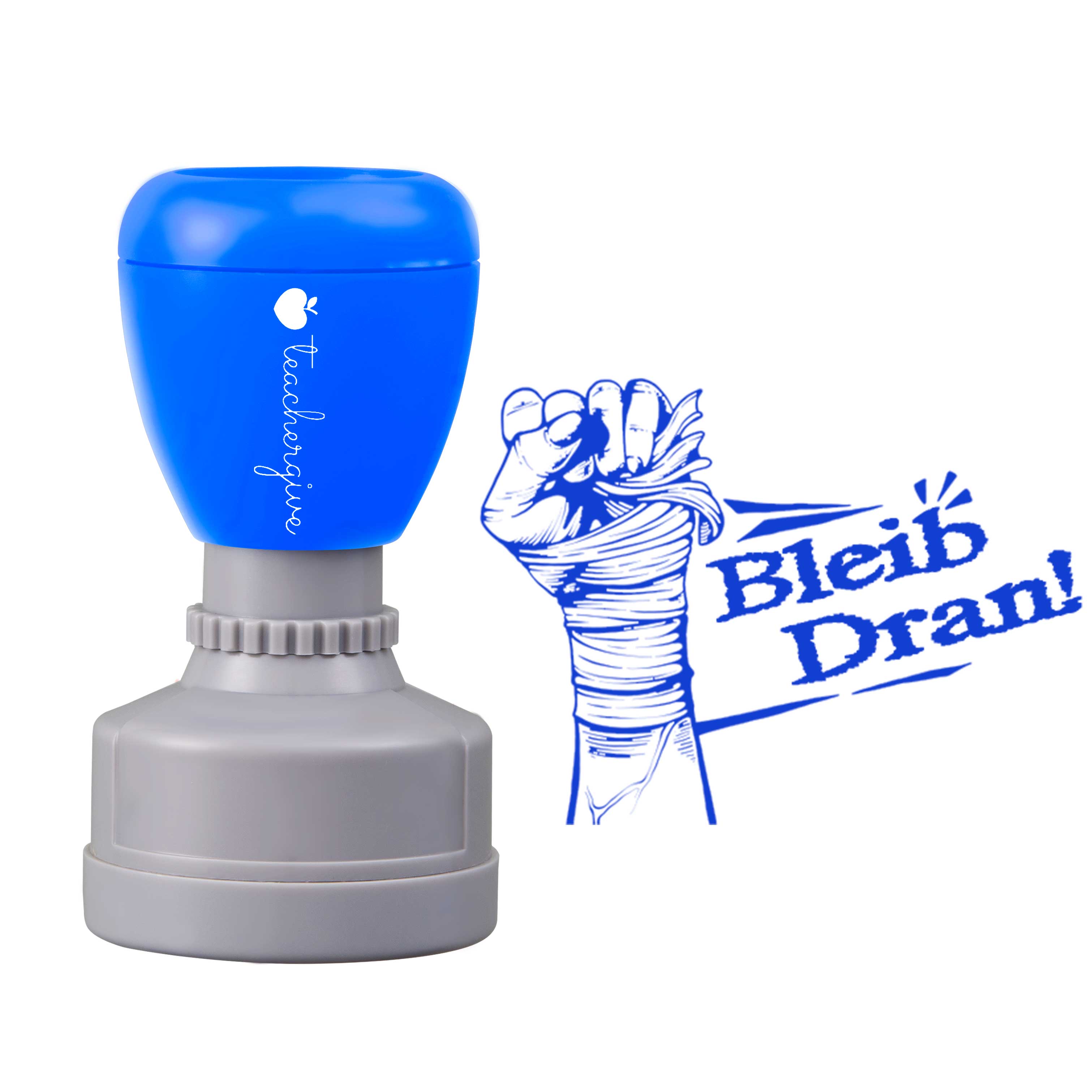 Bleib Dran Lehrer Stempel