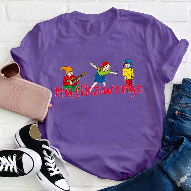 Musikzwerge Lehrer T-Shirt