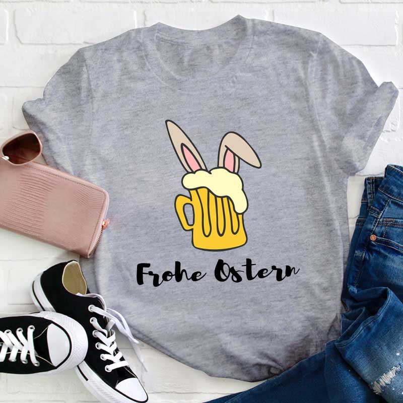 Frohe Ostern Lehrer T-Shirt