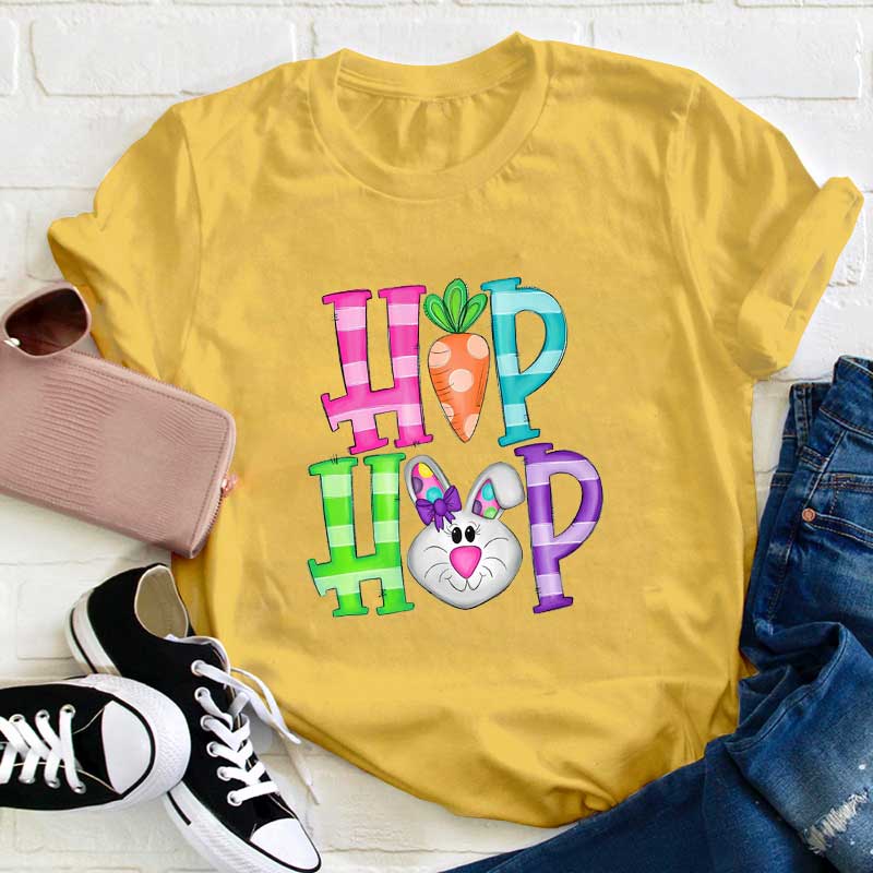 Hip Hop Osterhase Lehrer T-Shirt