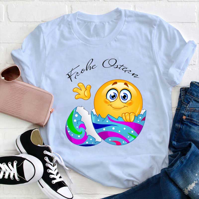 Frohe Ostern Lehrer T-Shirt