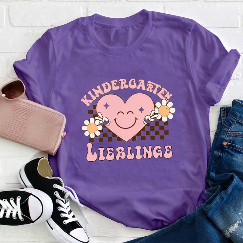 Kindergarten Lieblinge Lehrer T-Shirt