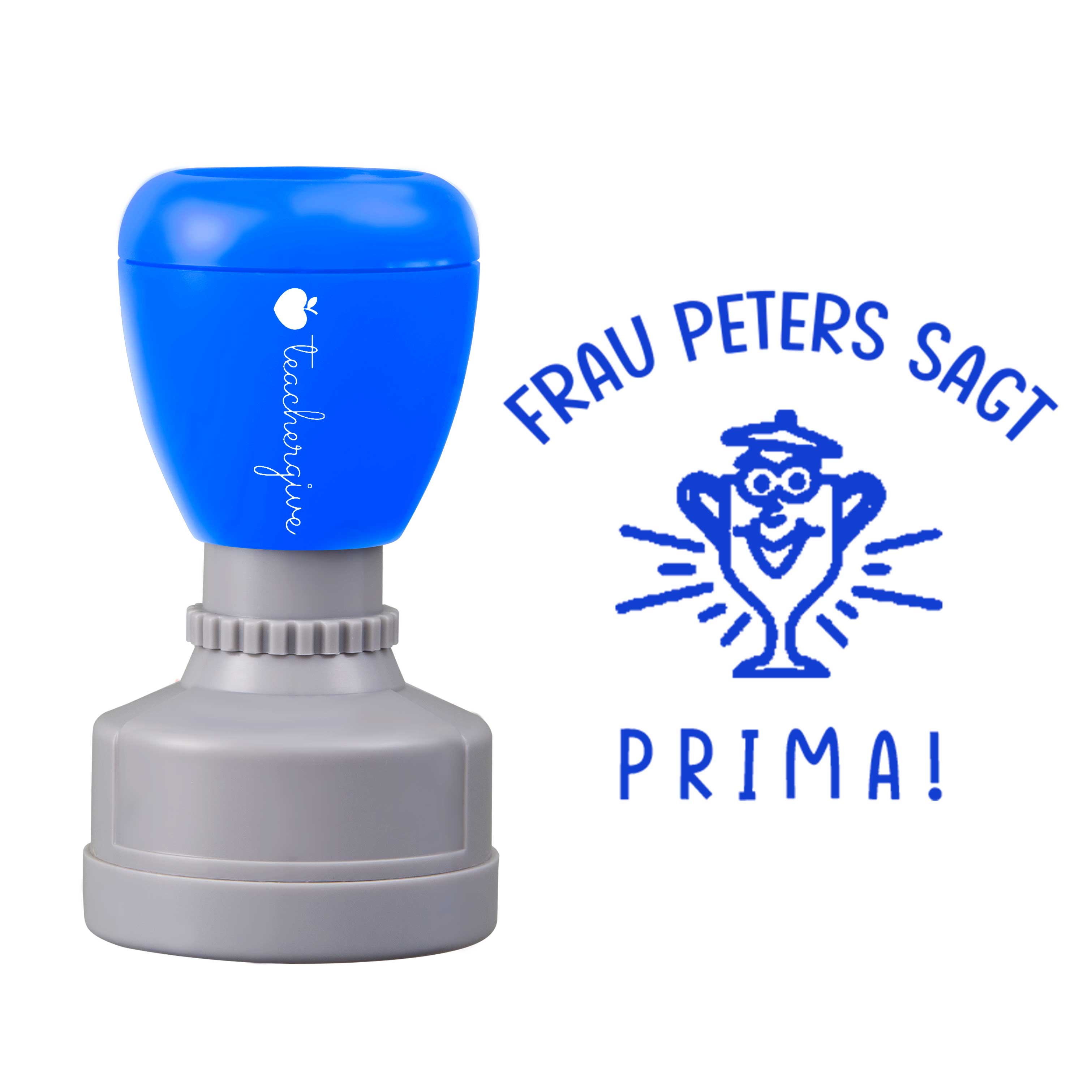 Personalisiert Sagt Prima Lehrer Stempel