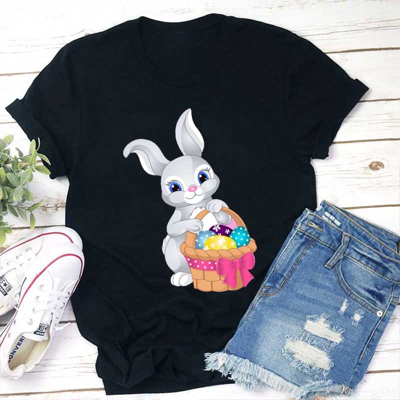 Ostern Hase und Eier Lehrer T-Shirt