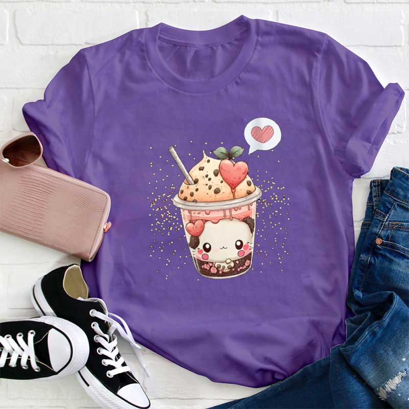 Liebe Trinken Lehrer T-Shirt