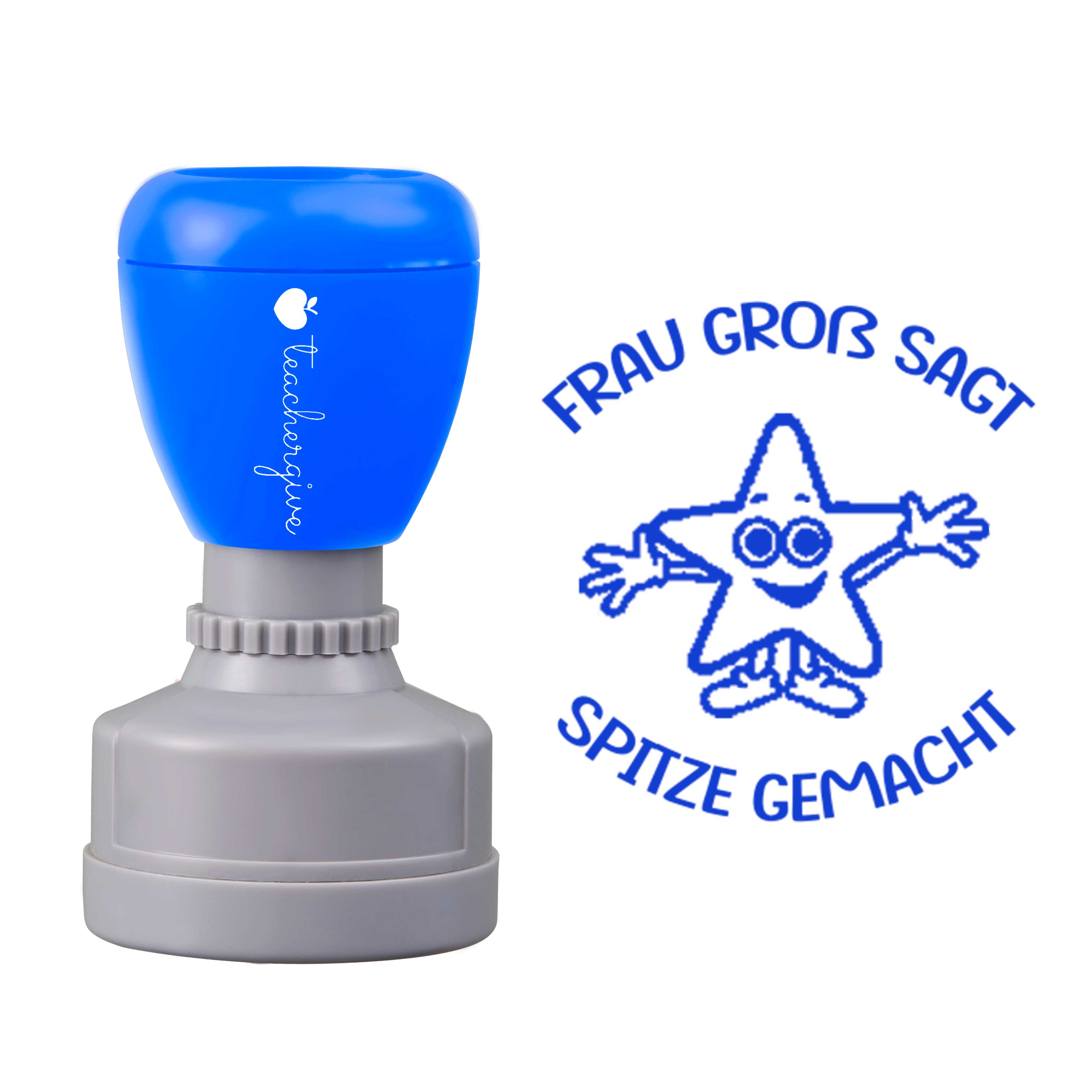 Personalisiert sagt spitze gemacht Lehrer Stempel