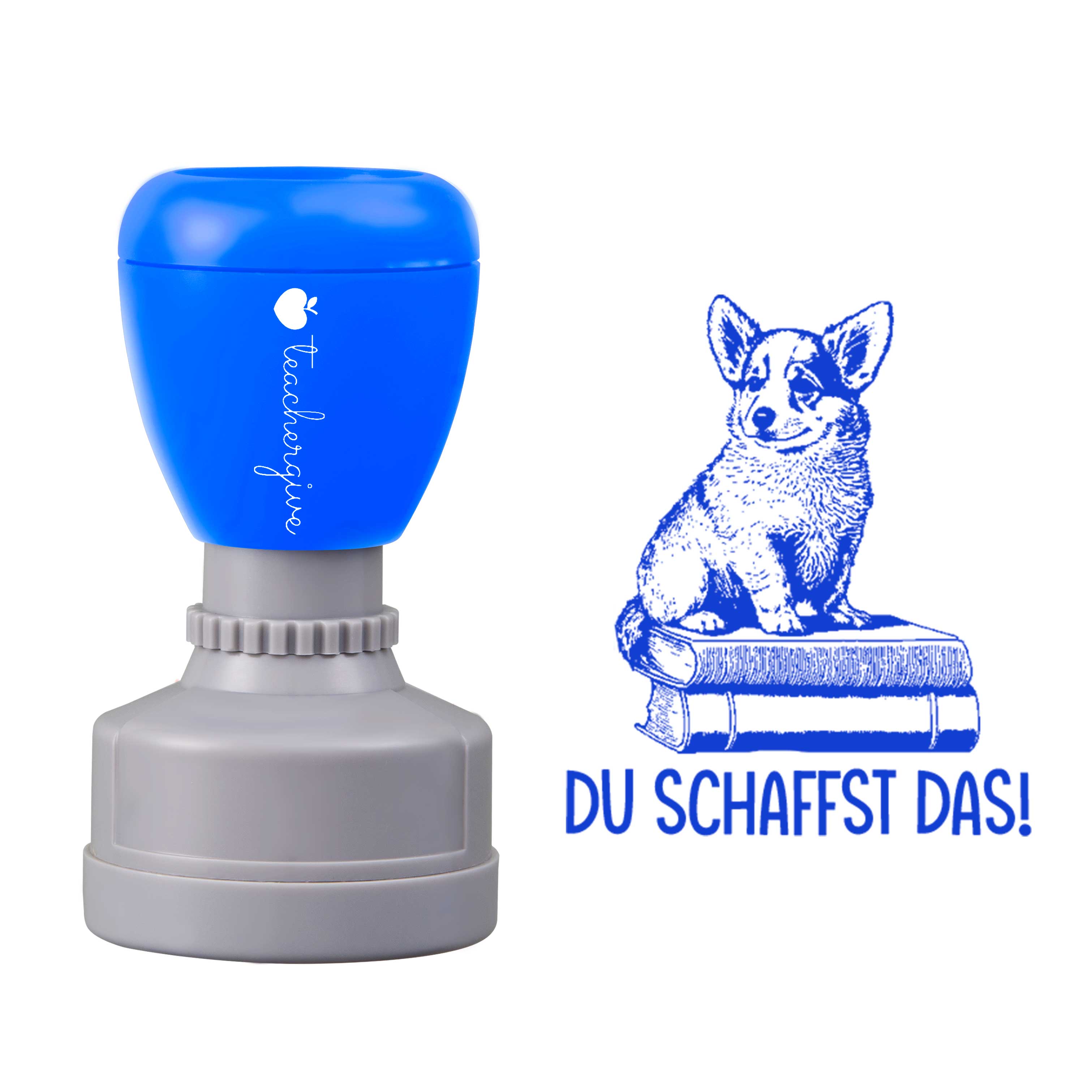 Du schaffst das Lehrer Stempel