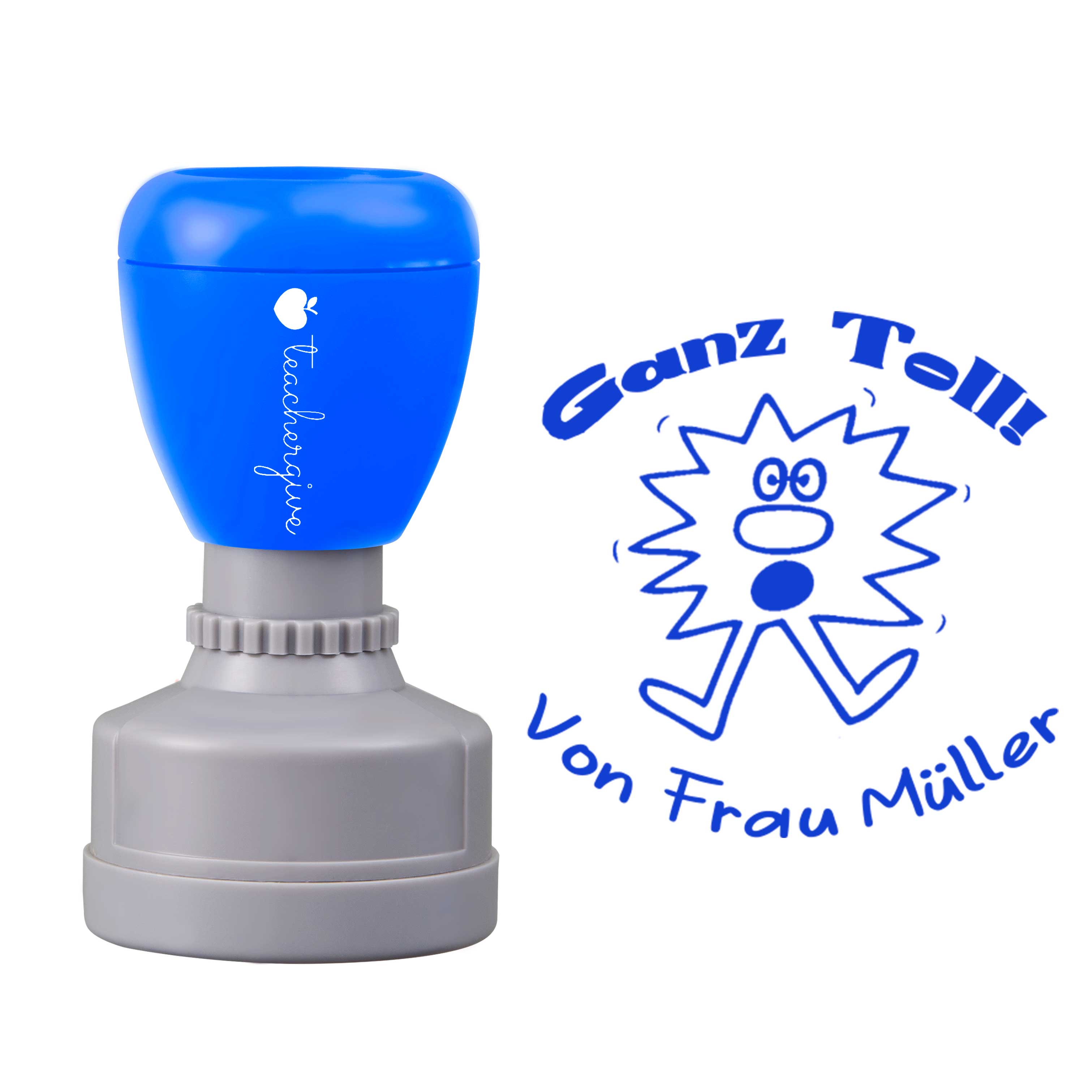 Personalisiert Name Ganz Toll Lehrer Stempel