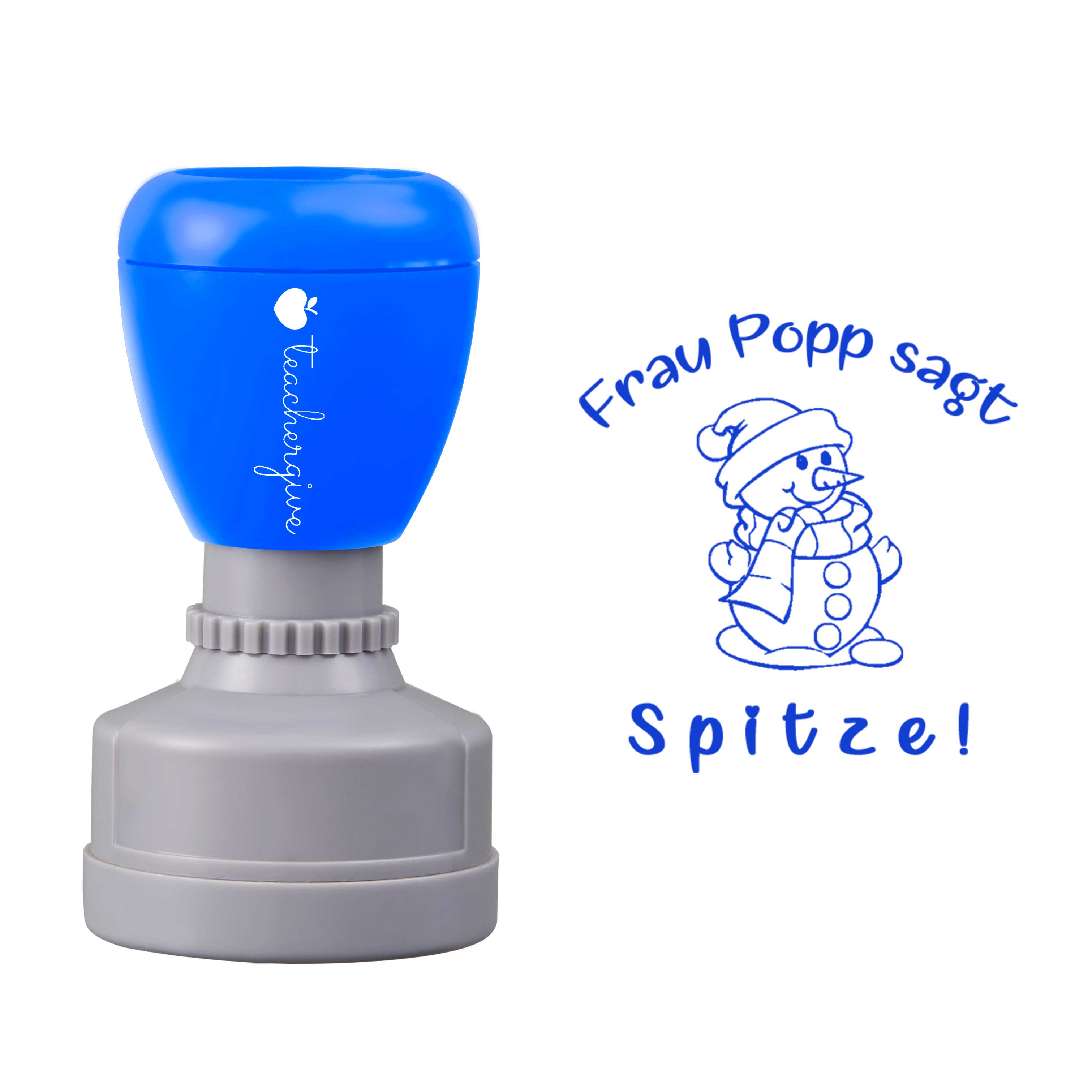 Personalisiert Sagt Spitze Lehrer Stempel