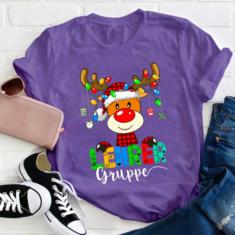 Frohe Weihnachten Alles Gute Zu Weihnachten Lehrer T-Shirt