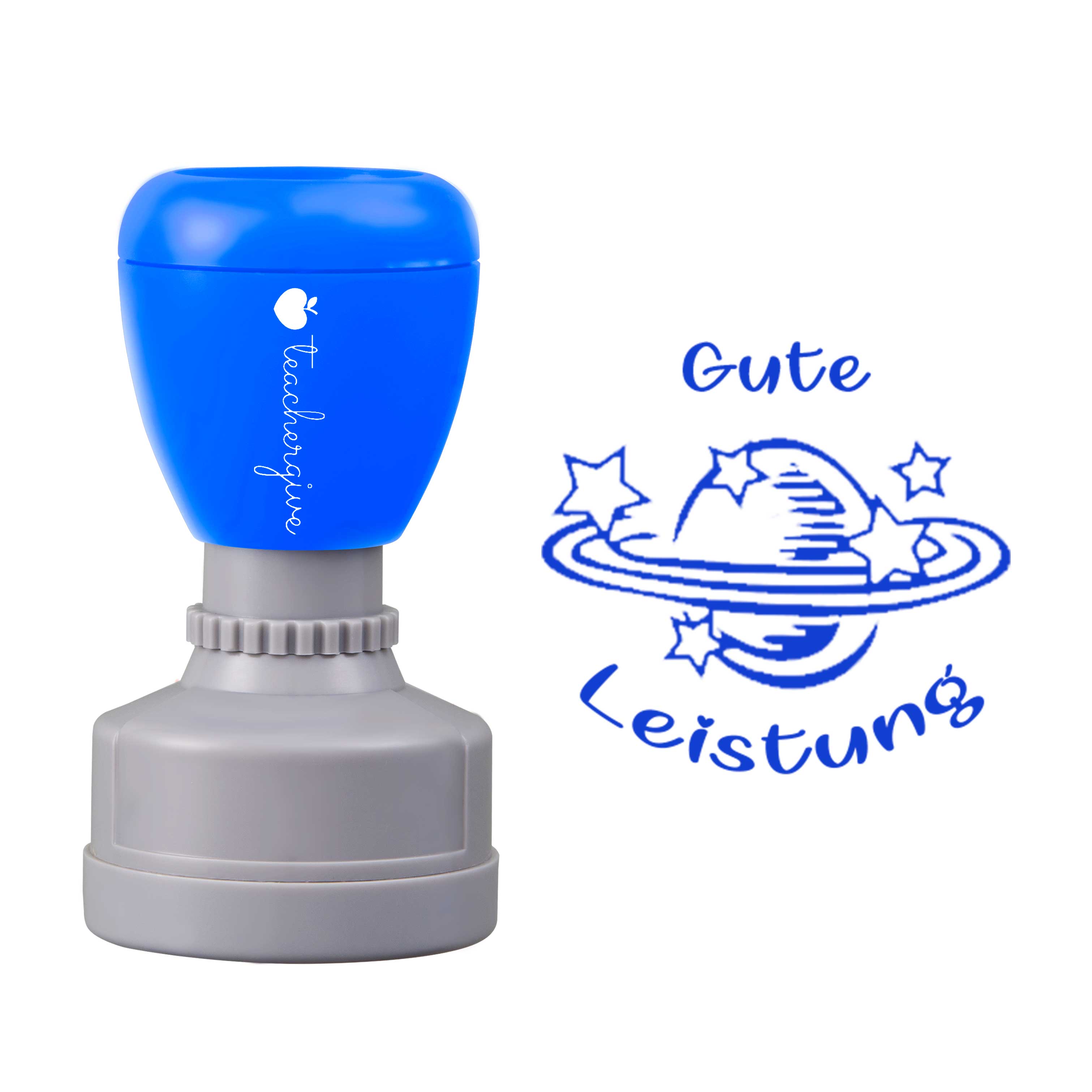 Gute Leistung Lehrer Stempel