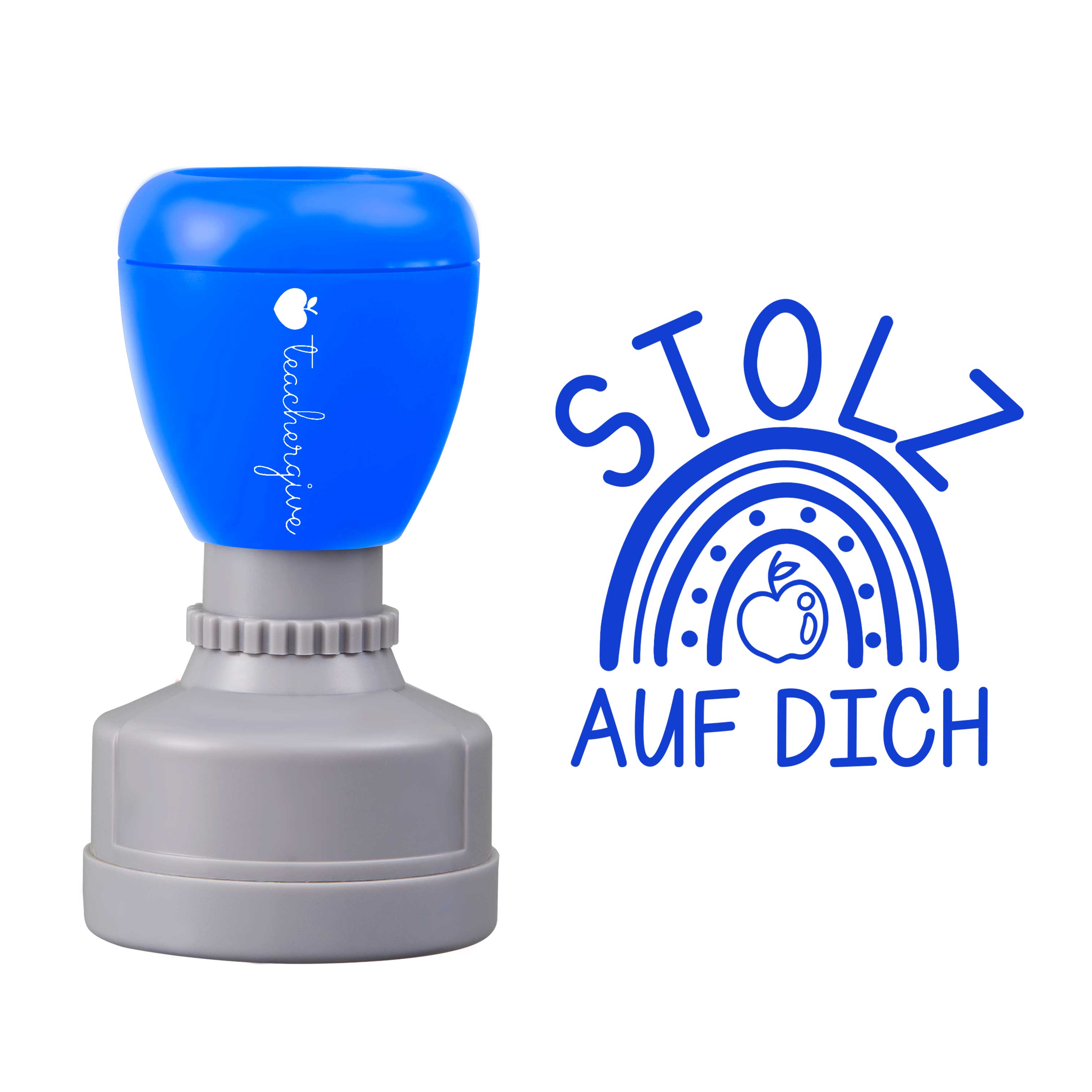 Stolz Auf Dich Regenbogen Stempel