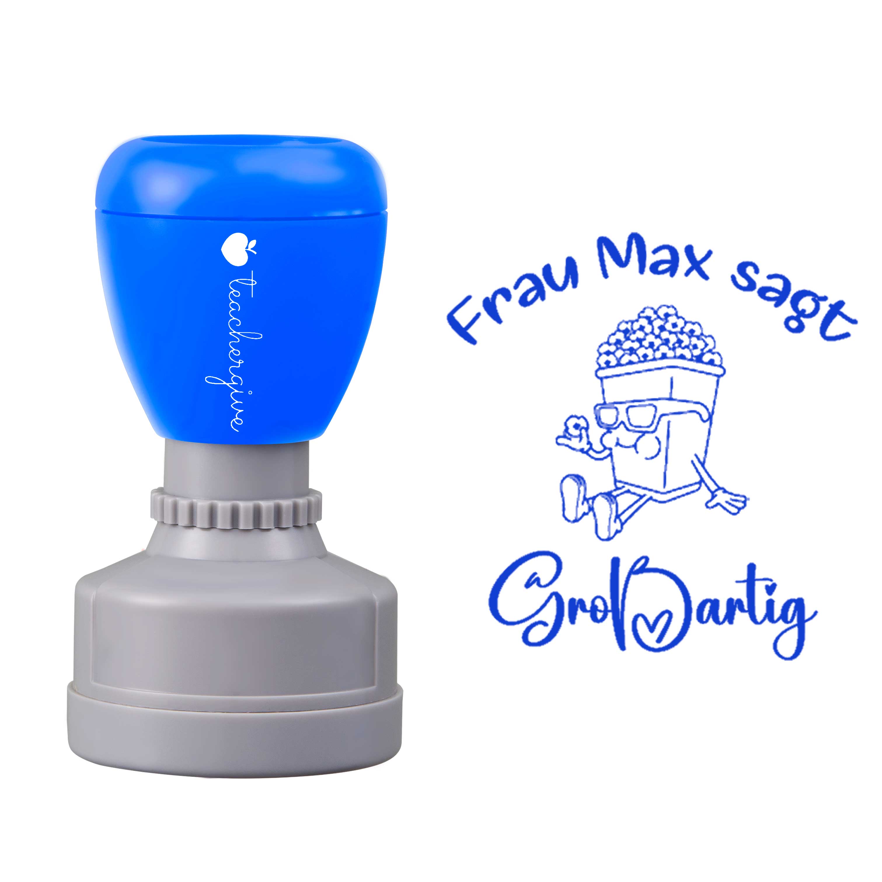 Personalisiert Sagt Großartig Lehrer Stempel