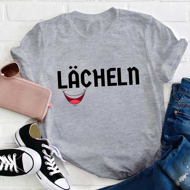 Lächeln Lehrer T-Shirt