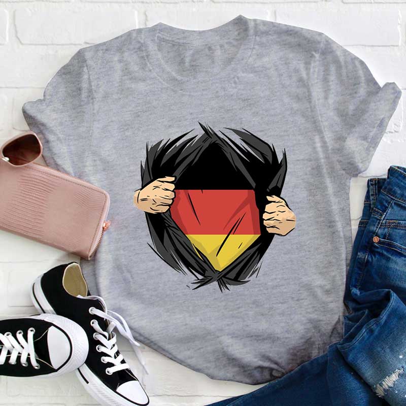 Deutsch Und Deutschland Lehrer T-Shirt