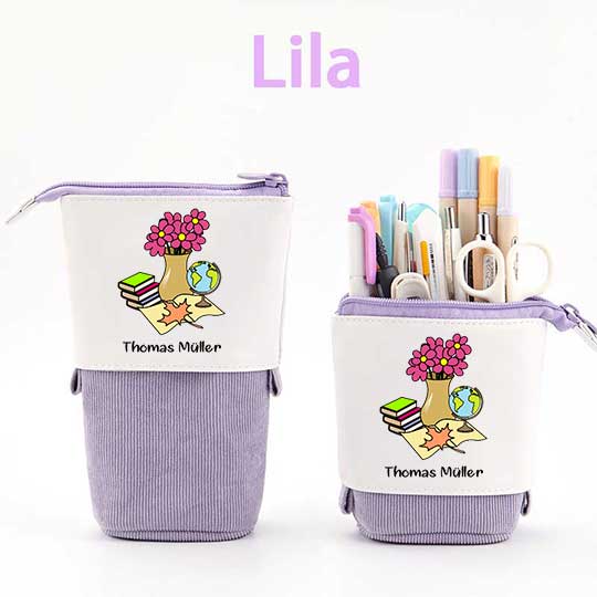 Personalisiert Name Federmäppchen Mäppchen