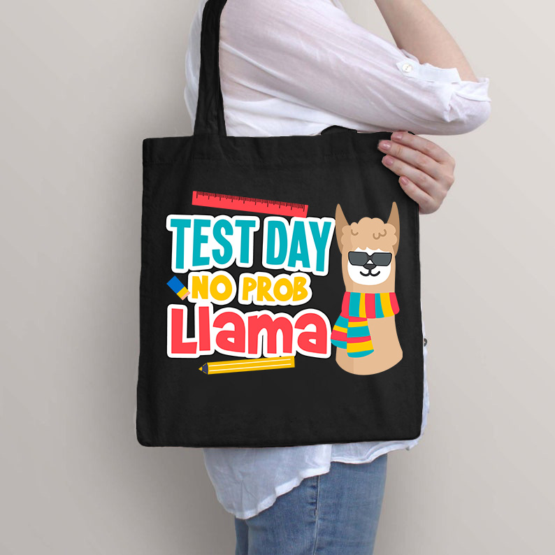 Testtag No Prob-Lama Lustig Lehrer Tragetasche