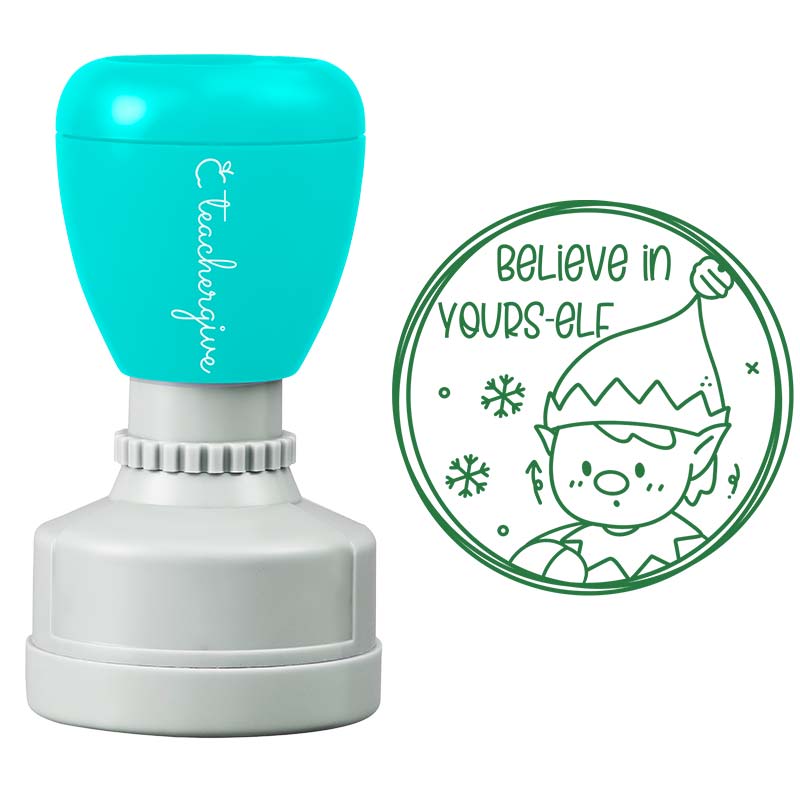 Believe In Yours-elf Teacher Stamp