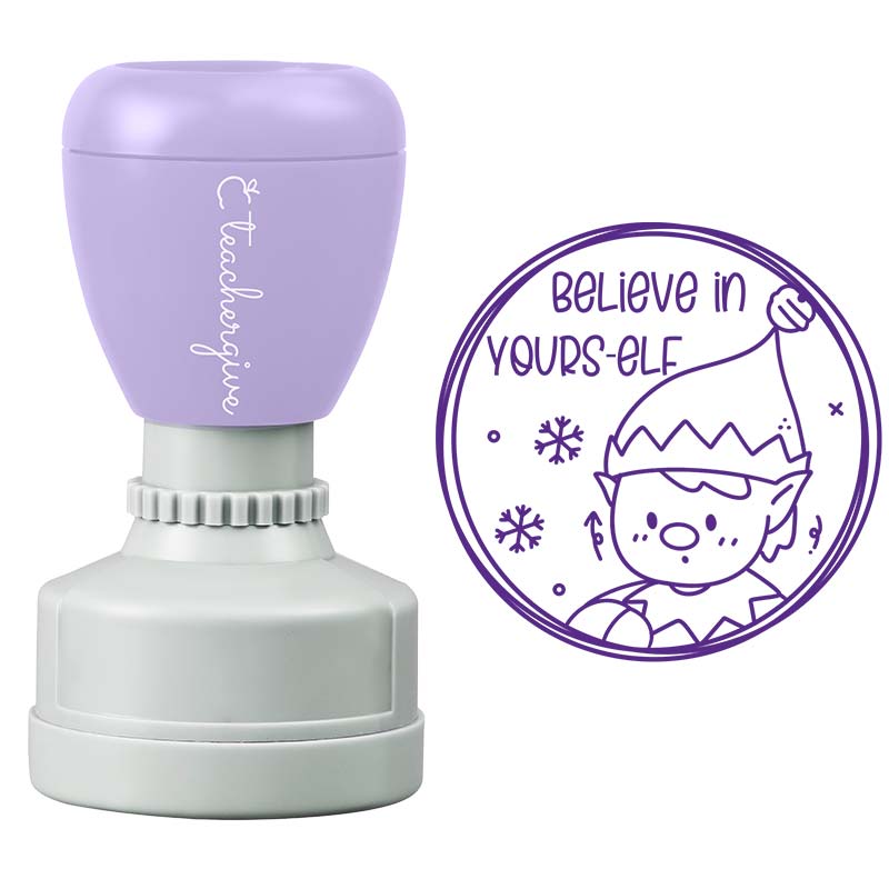 Believe In Yours-elf Teacher Stamp
