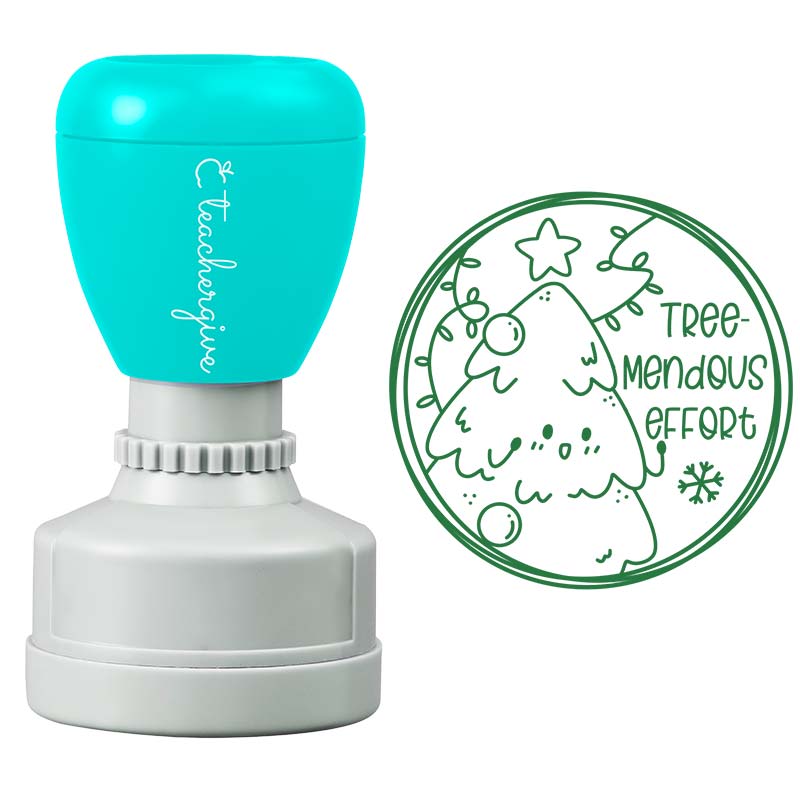 Tree-mendous Effort Teacher Stamp