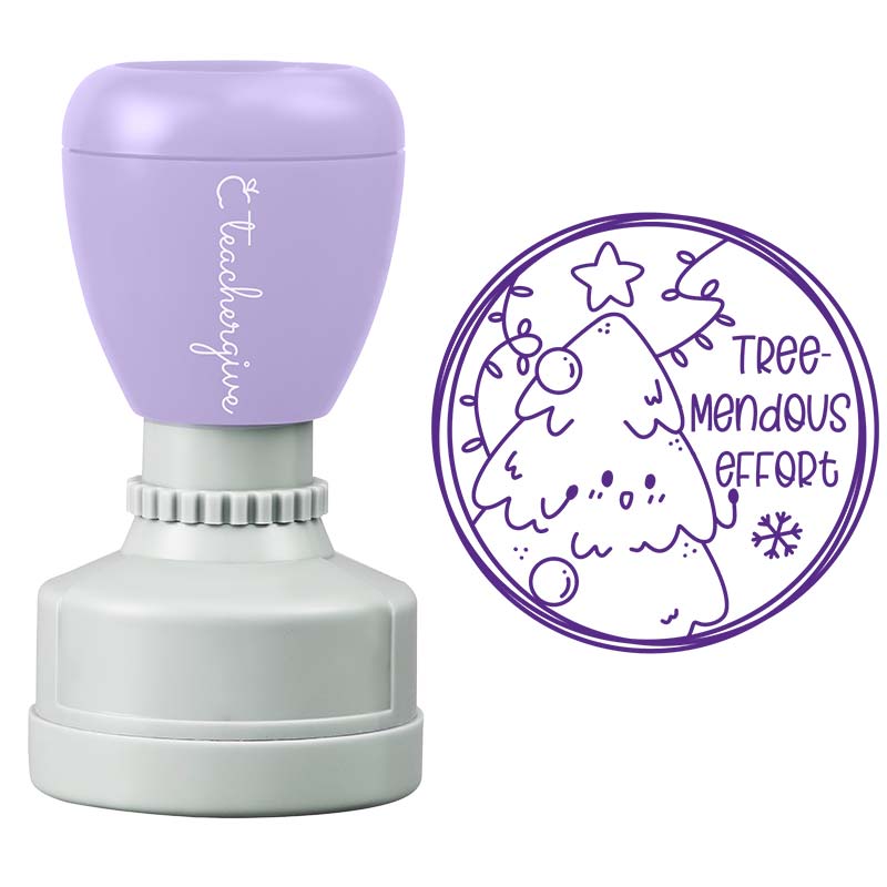 Tree-mendous Effort Teacher Stamp