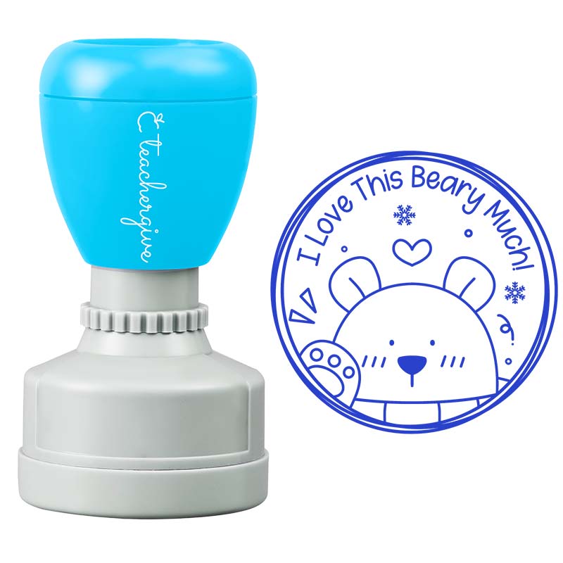 I Love This Beary Much Teacher Stamp