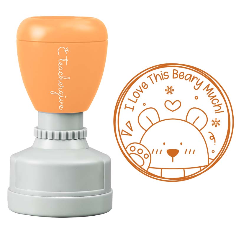 I Love This Beary Much Teacher Stamp