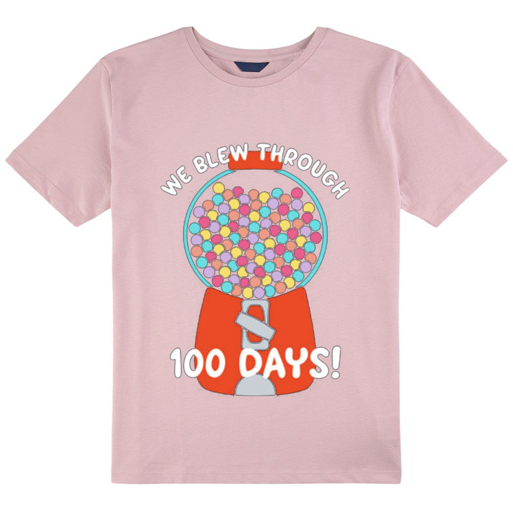 We Blew Through 100 Days Twister Machine Kids T-Shirt