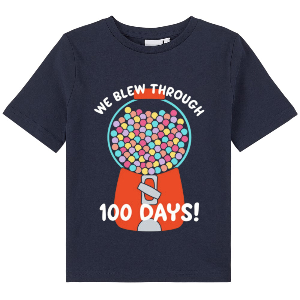 We Blew Through 100 Days Twister Machine Kids T-Shirt