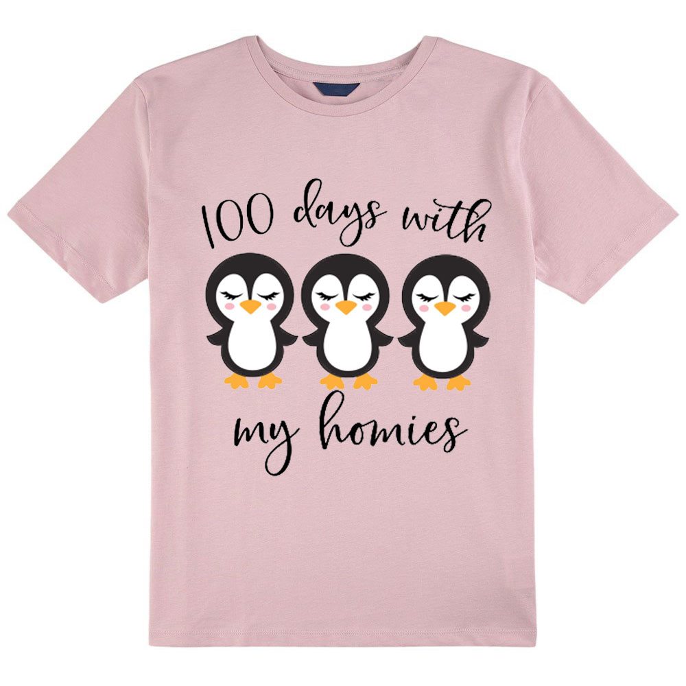 100 Days With My Homies Kids T-Shirt