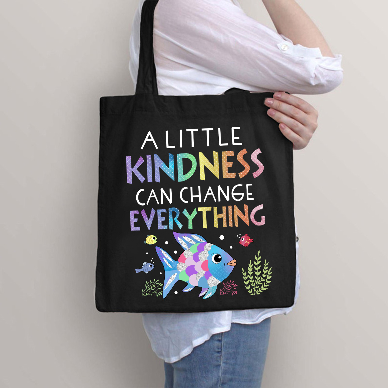 A Little Kindness Can Change Everything Teacher Tote Bag