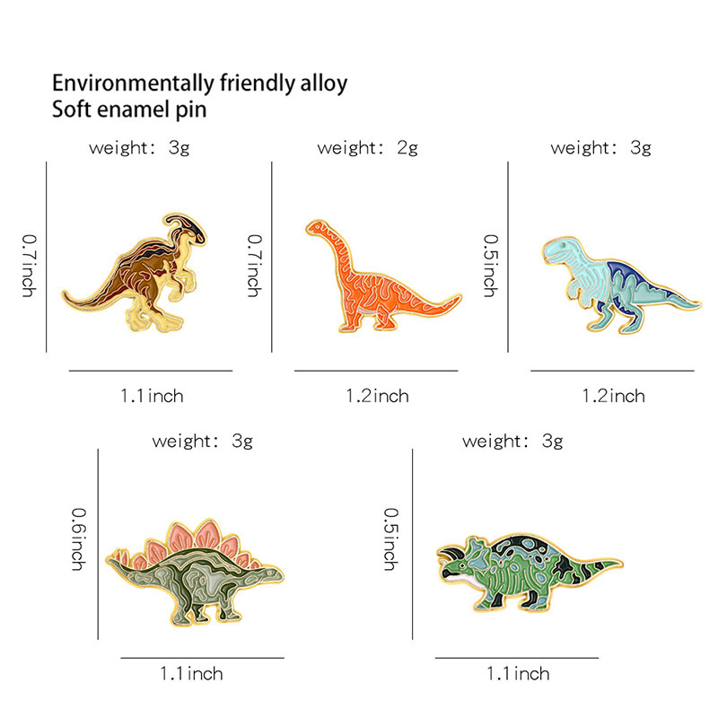 Meet Dinosaurs Nurse Series Pin Set