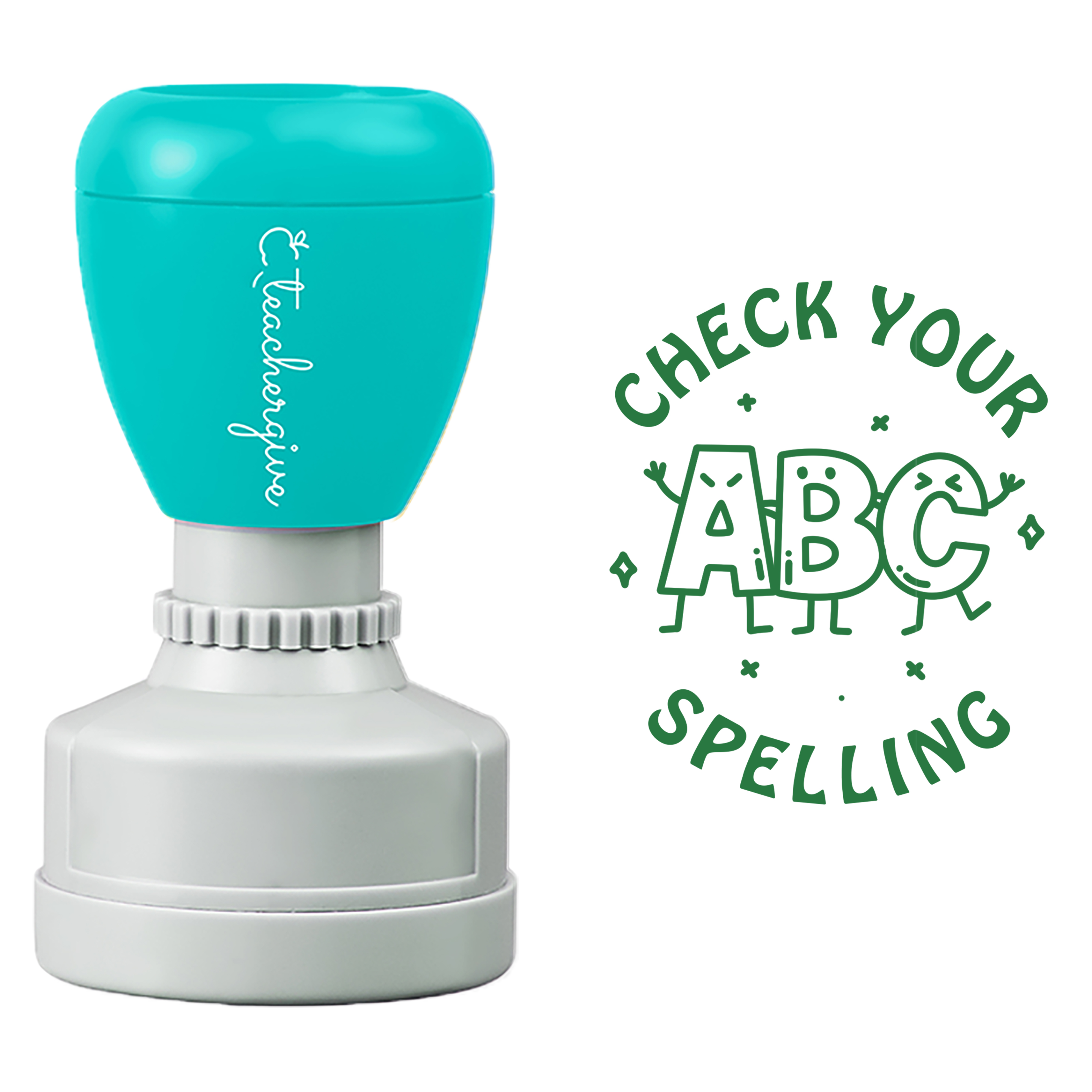 Check Your Spilling Teacher Stamp