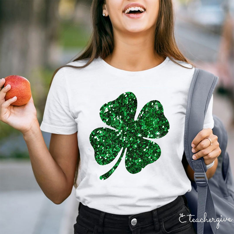 Shining Clover Teacher T-Shirt